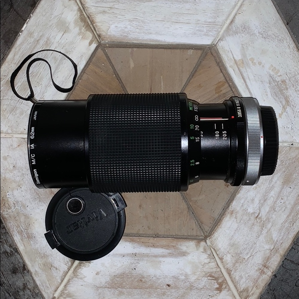 Canon camera lens